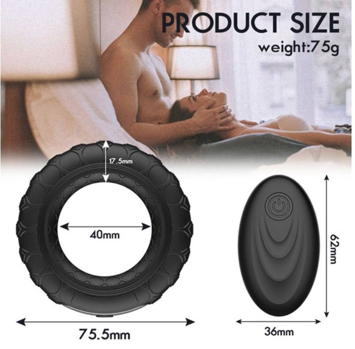 Remote Control Vibrating Cockring