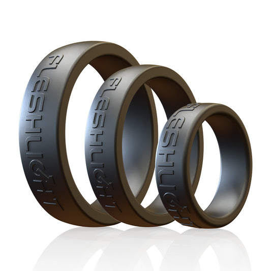 FleshBands 3 Pack – Silicone Cock Rings by Fleshlight