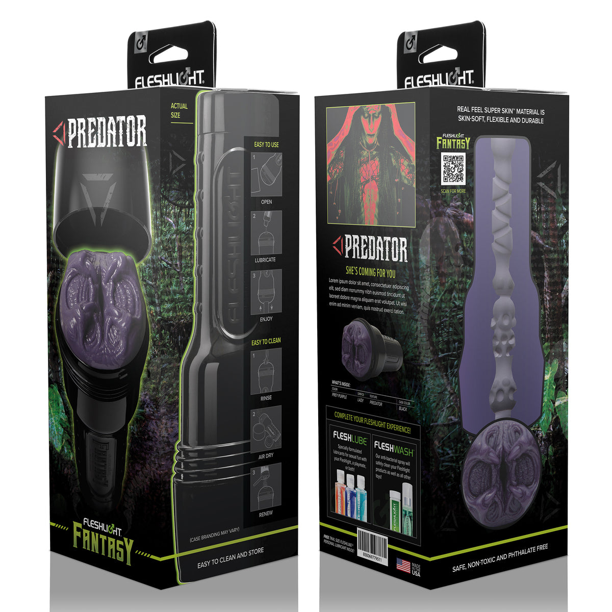 Fleshlight Fantasy Predator Masturbator & Stroker