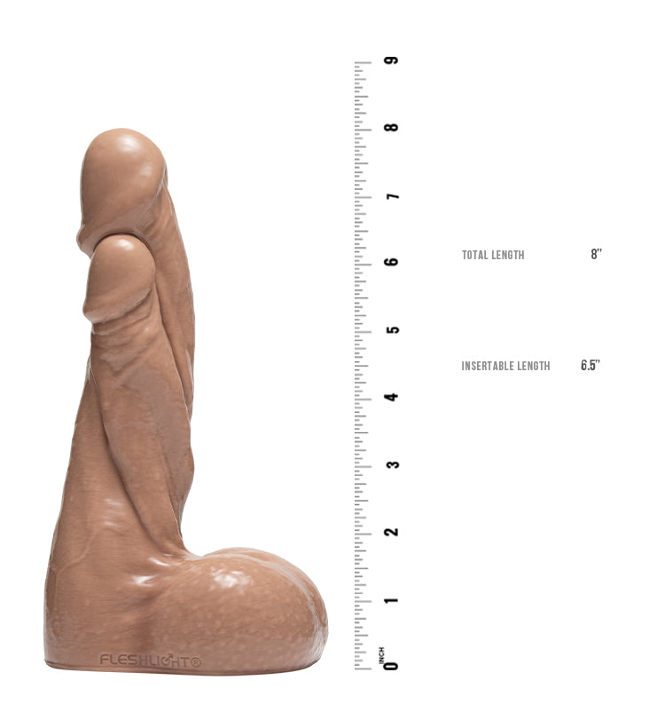 Fleshlight Fantasy Twisted Twins Dildo – Silicone Fantasy Toy
