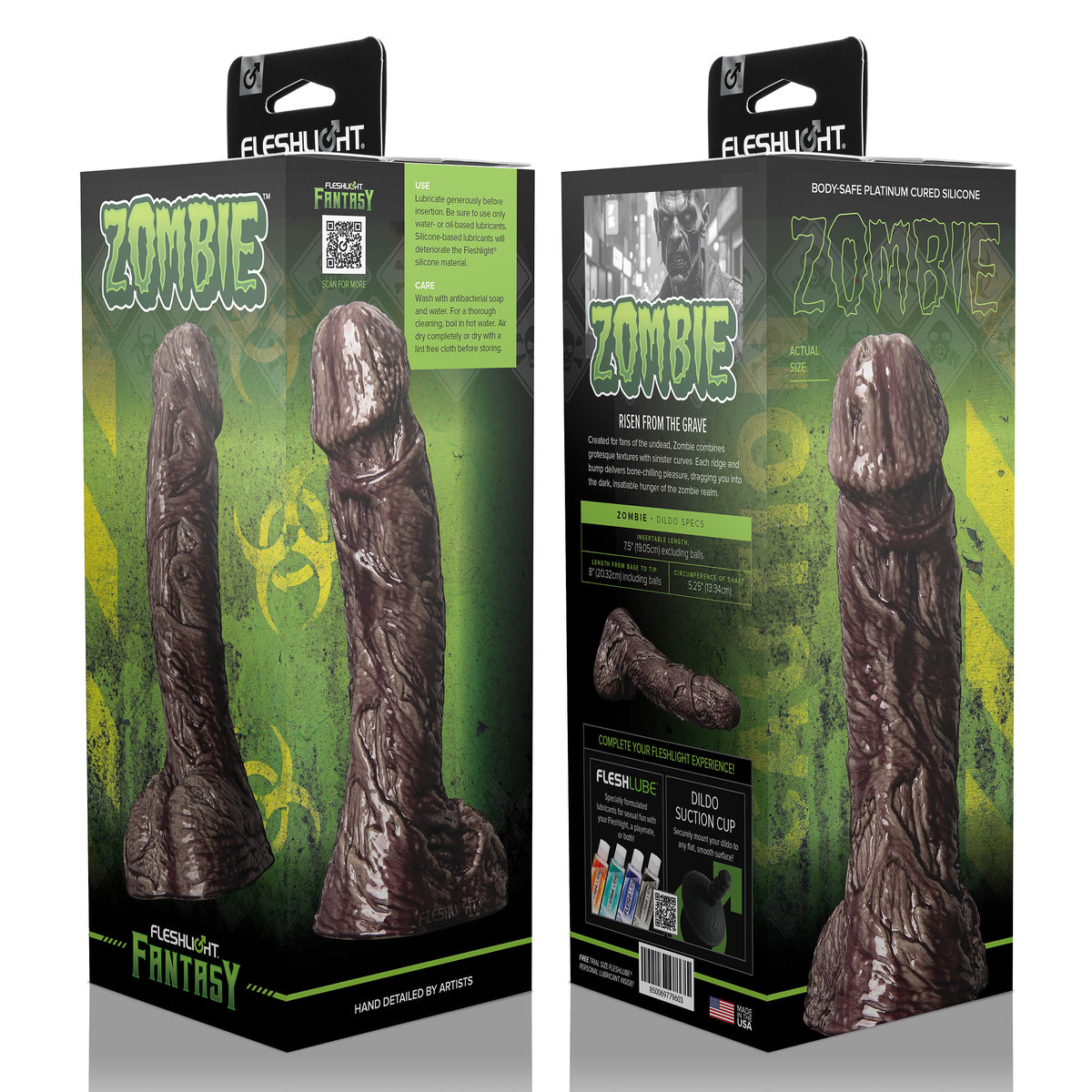 Fleshlight Fantasy Zombie Dildo – Undead Silicone Fantasy Toy