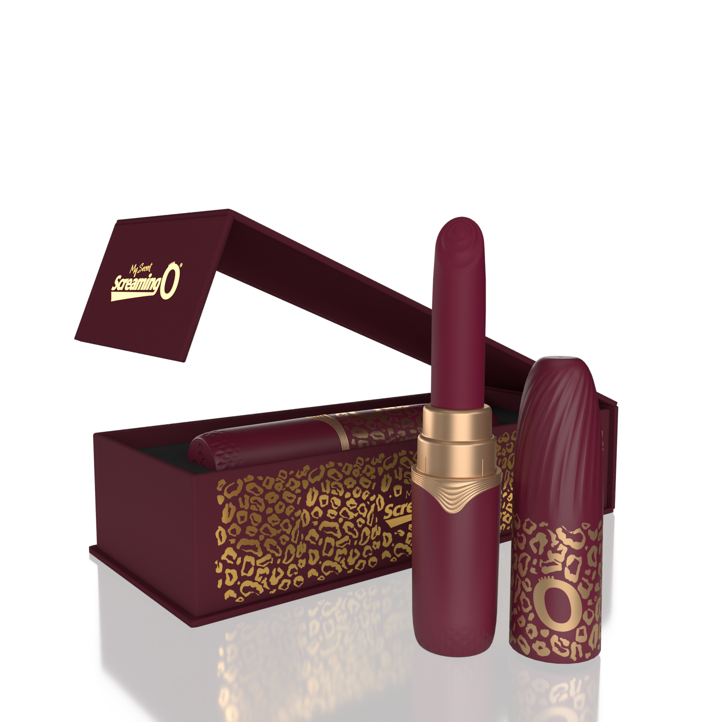 My Secret Screaming O® Premium Vibrating Lipstick - Merlot