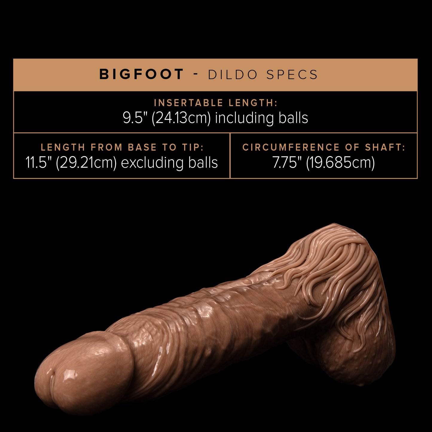 Fleshlight Fantasy Bigfoot Dildo – Giant Silicone Fantasy Toy