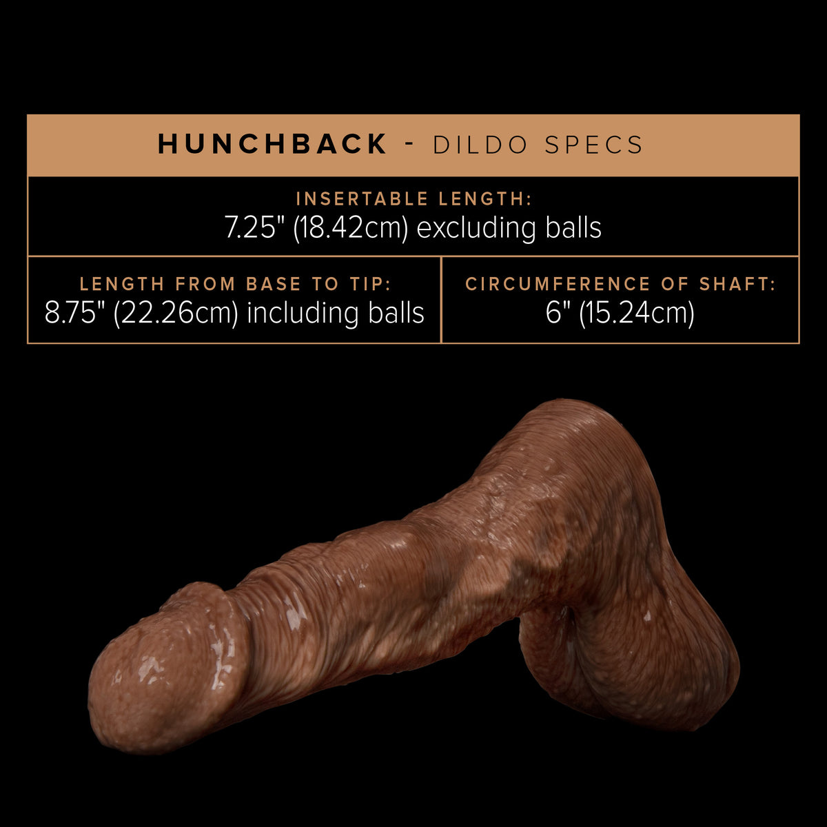 Fleshlight Fantasy Hunchback Dildo – Curved Silicone Fantasy Toy