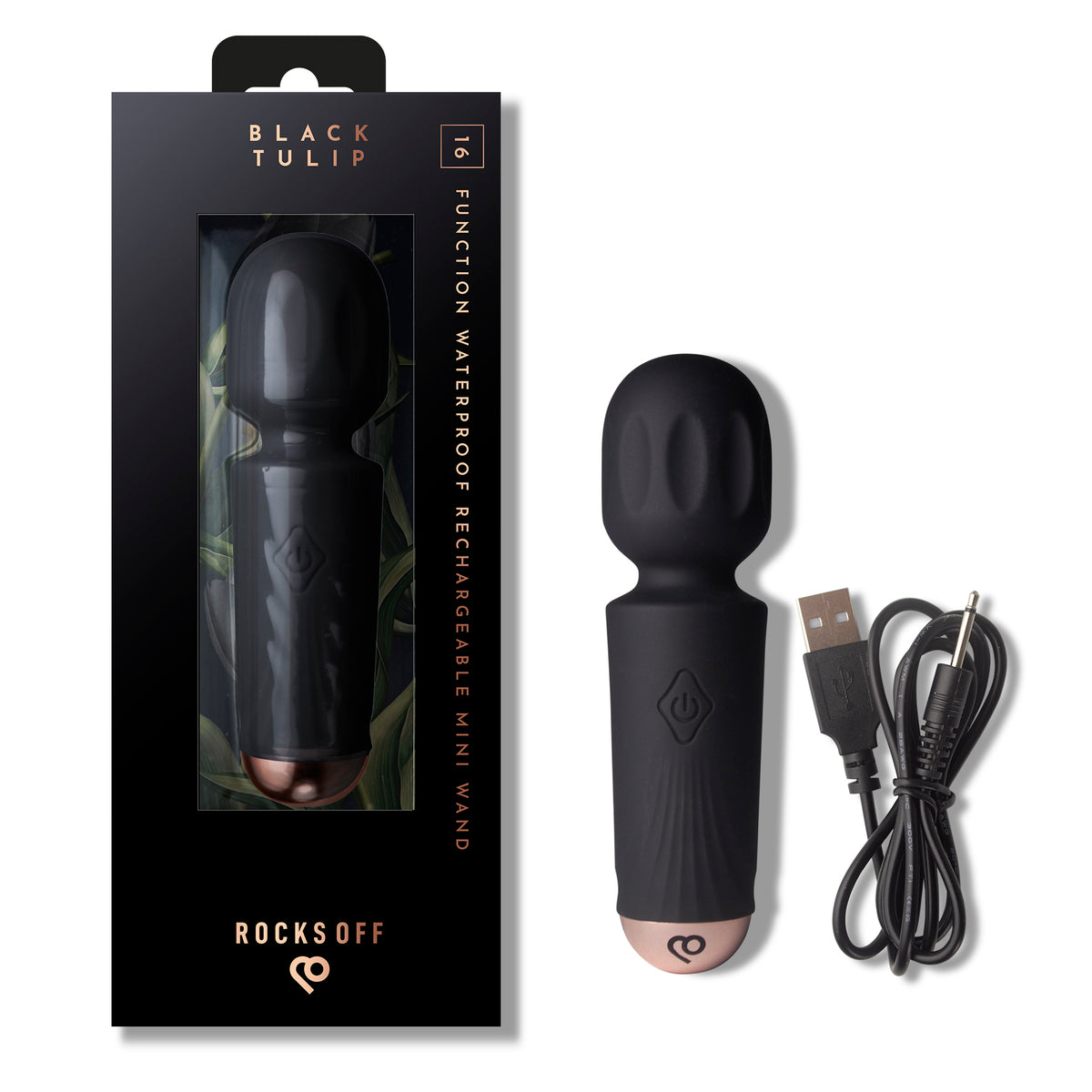 Rocks-Off Rechargeable Mini Wand – Violet Dream