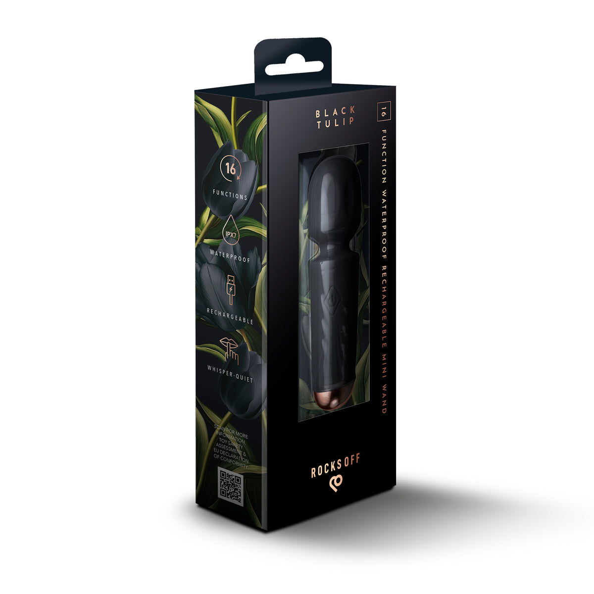 Rocks-Off Rechargeable Mini Wand – Violet Dream