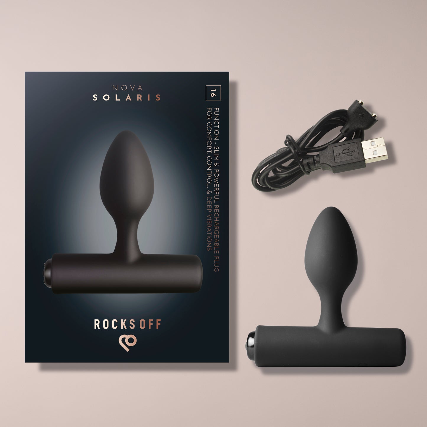Rocks-Off Solari Rechargeable Massager