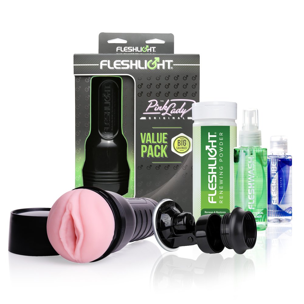 Fleshlight Pink Lady Value Pack Fleshlight Masturbator