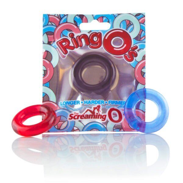 Screaming O RingO Red cock ring sex toy harder erection sexual aid