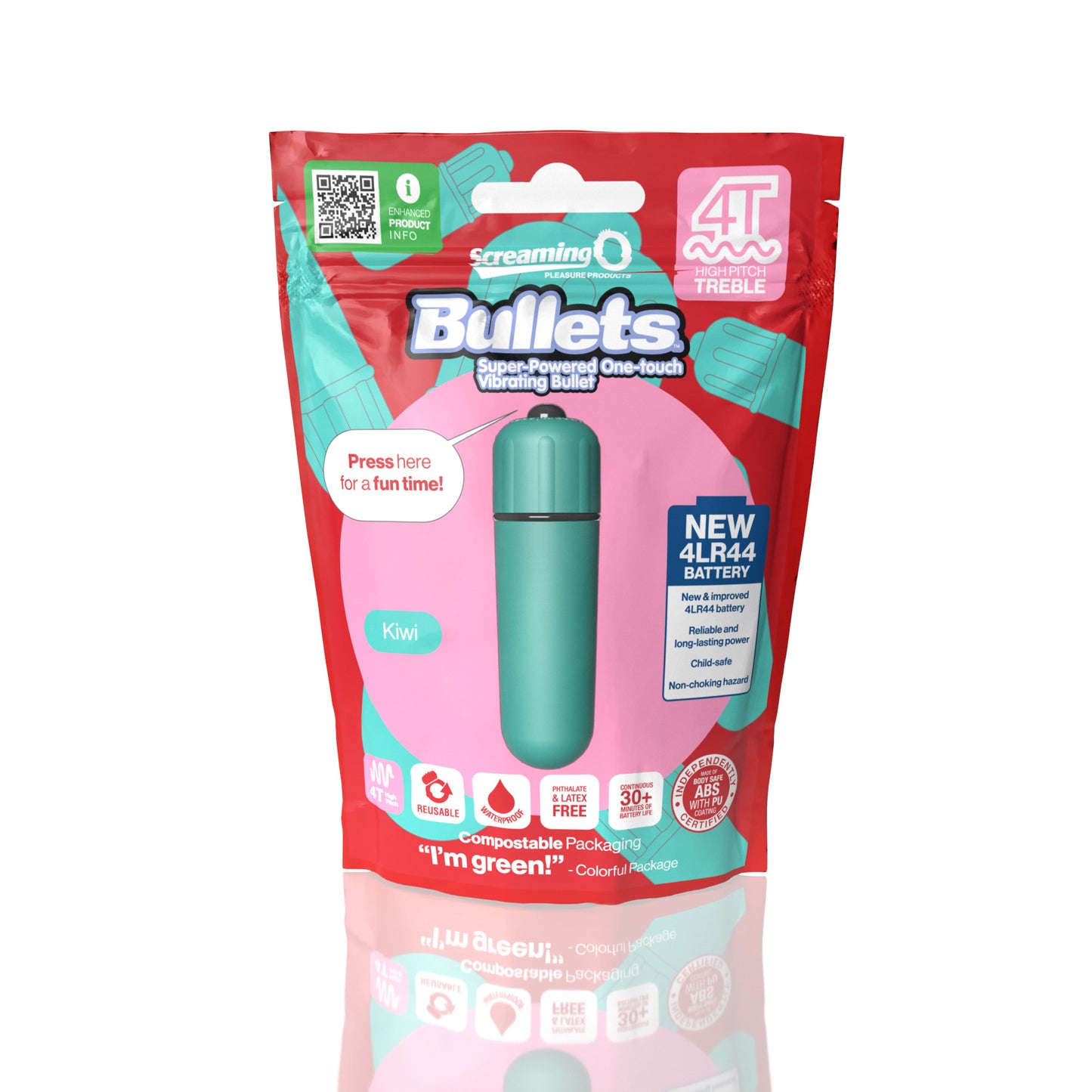 Screaming O 4T Bullet - Kiwi ScreamingO Vibrator