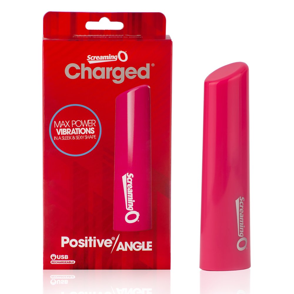 Charged Positive Angle Vibe - Pink ScreamingO Vibrator