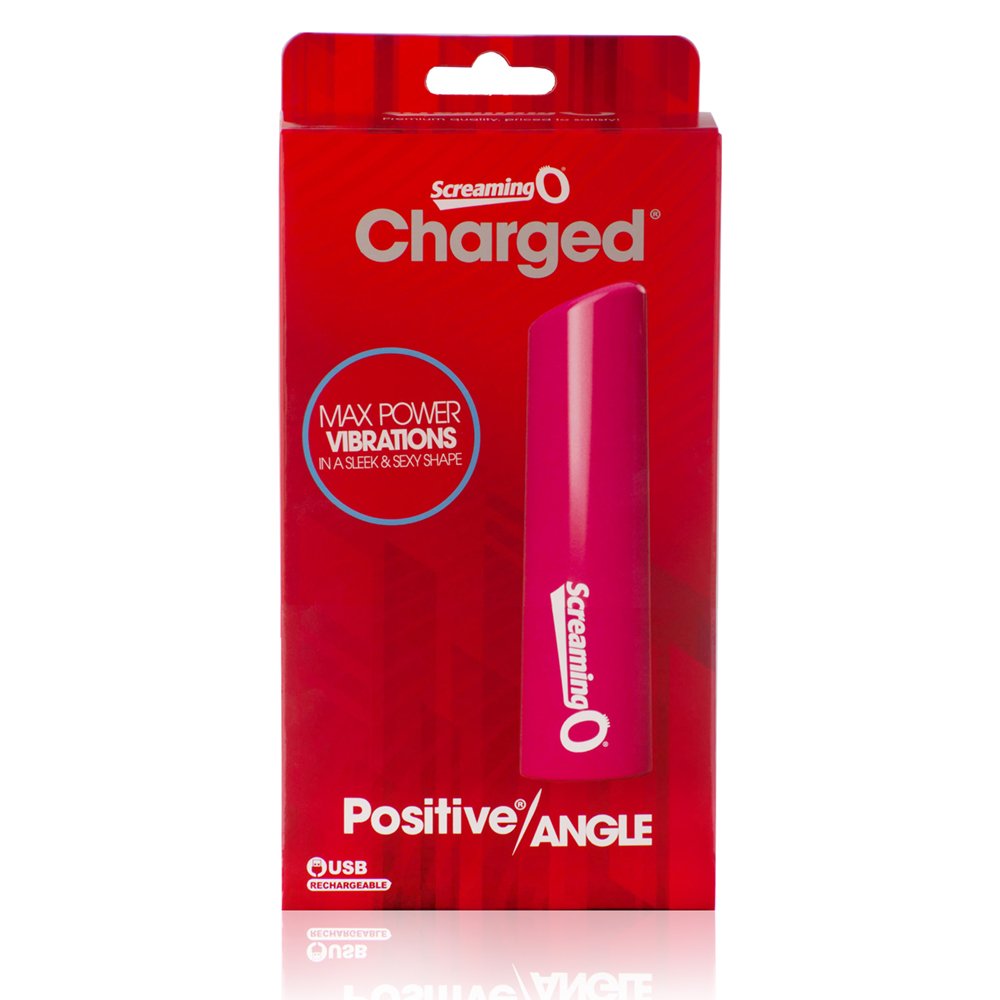 Charged Positive Angle Vibe - Pink ScreamingO Vibrator