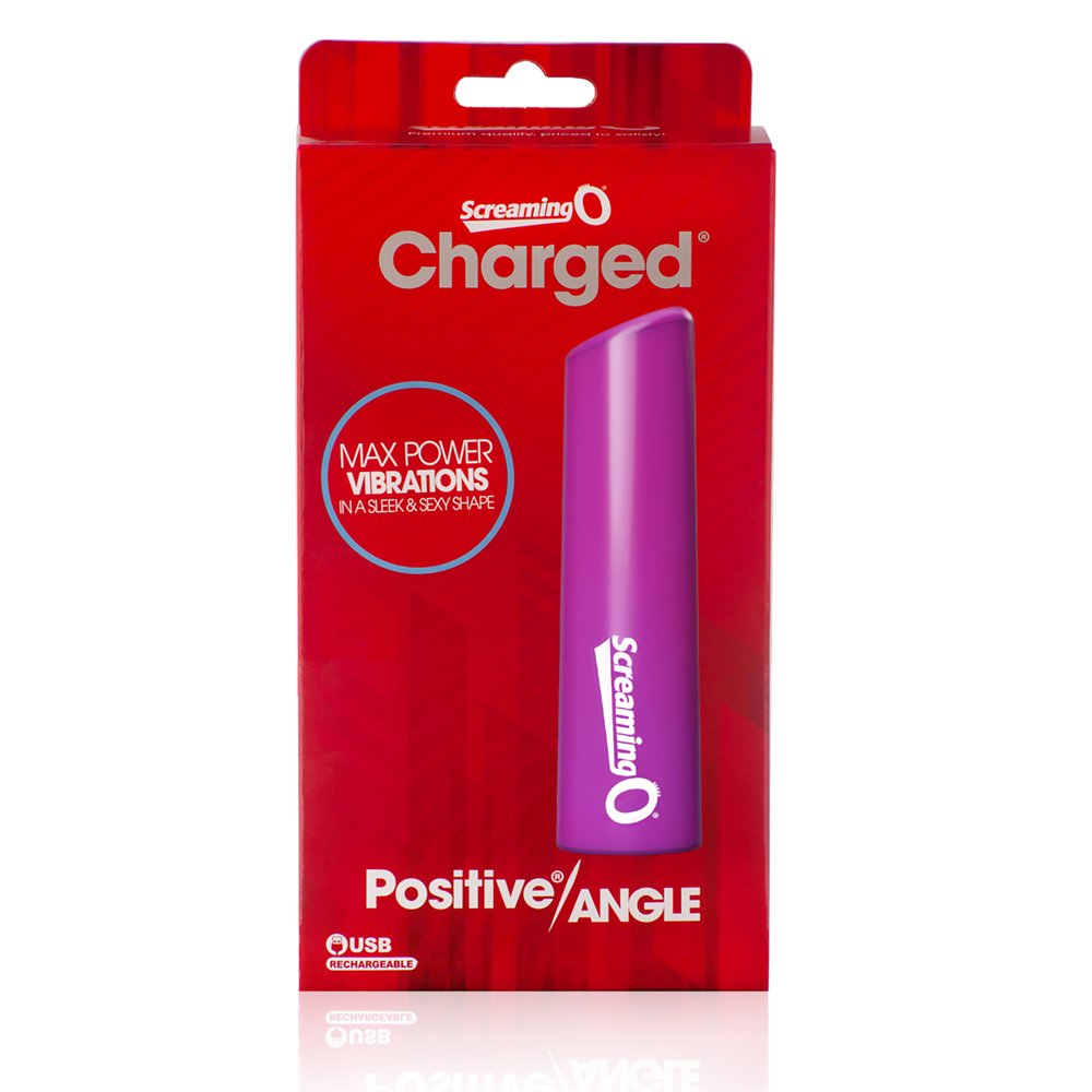 Charged Positive Angle Vibe - Purple ScreamingO Vibrator