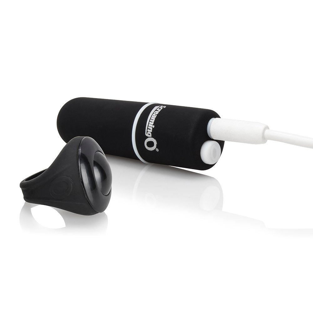 My Secret Charged Remote Control Panty Vibe - Black ScreamingO Panty Vibrator