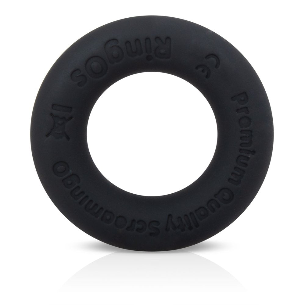 Ring O Ritz Black ScreamingO Cock Ring