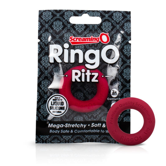 Ring O Ritz Red ScreamingO Cock Ring