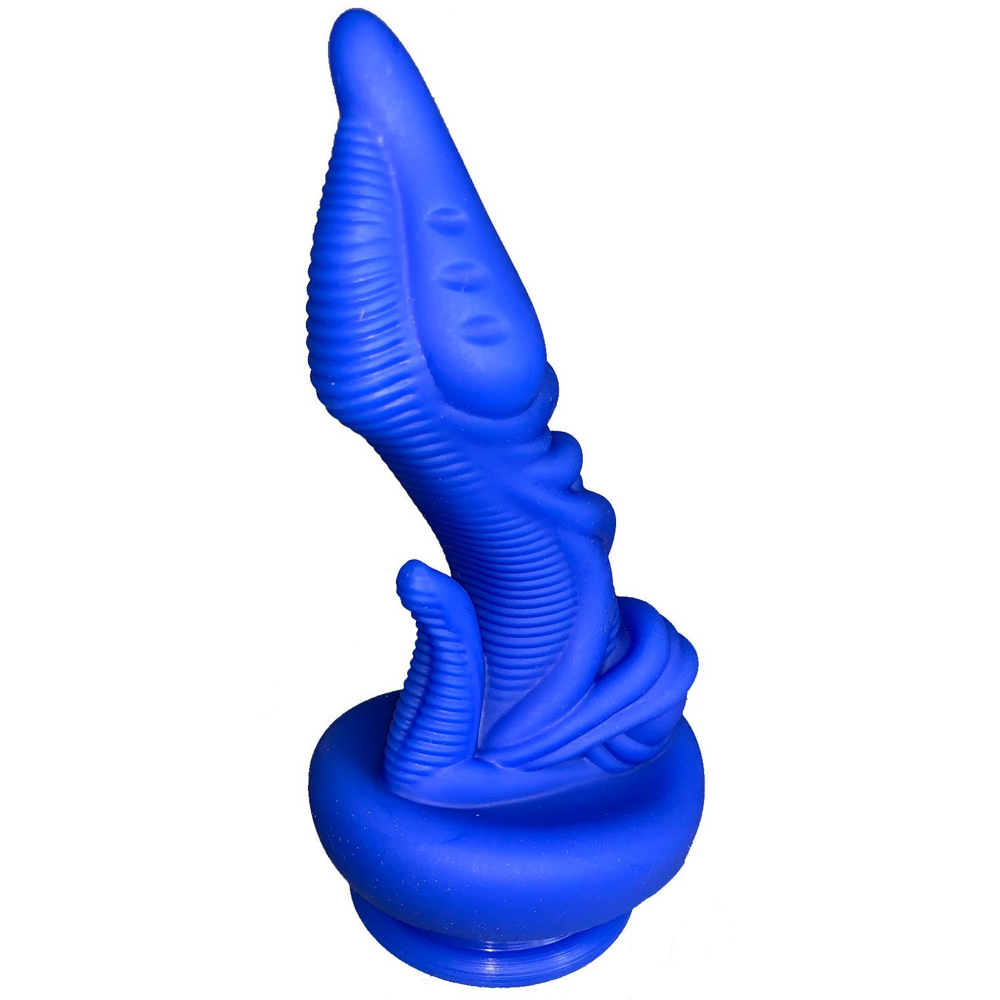 7.5 Inch Fantasy Serpent Dildo Blue SER-310-BLU