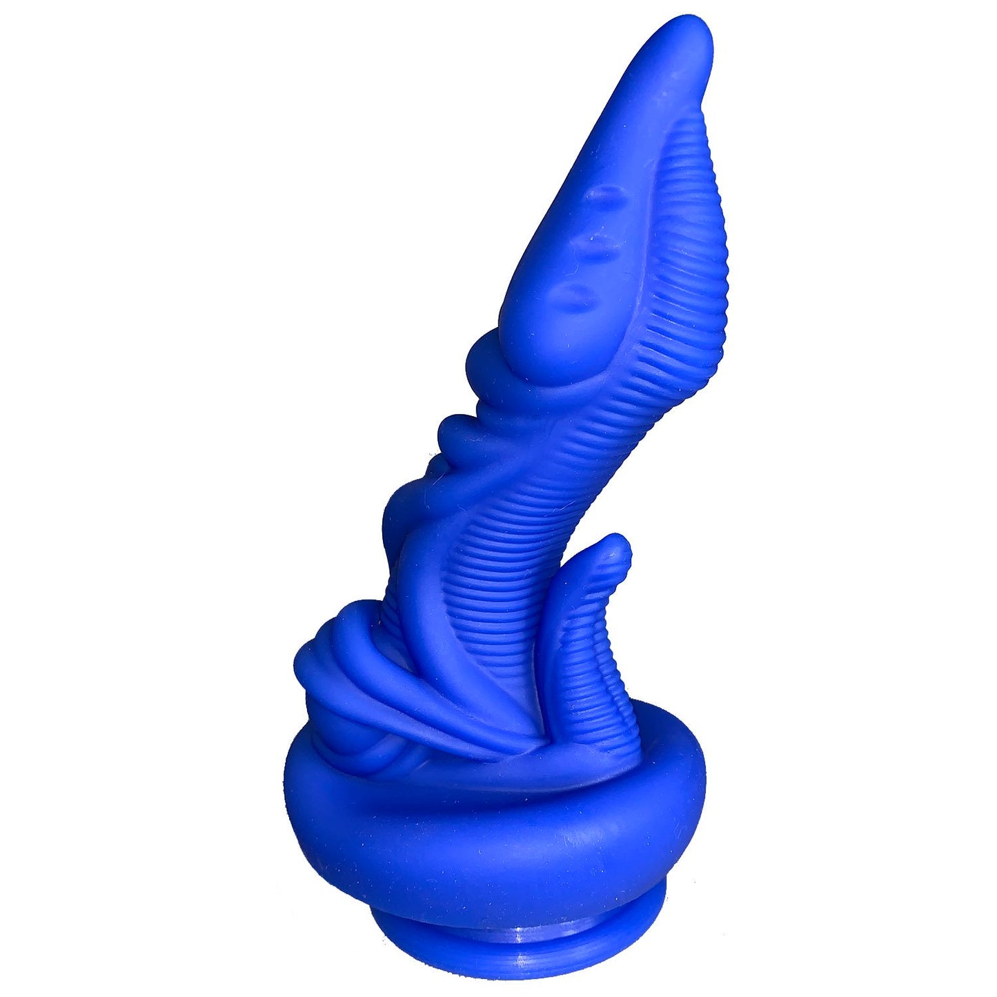 7.5 Inch Fantasy Serpent Dildo Blue SER-310-BLU