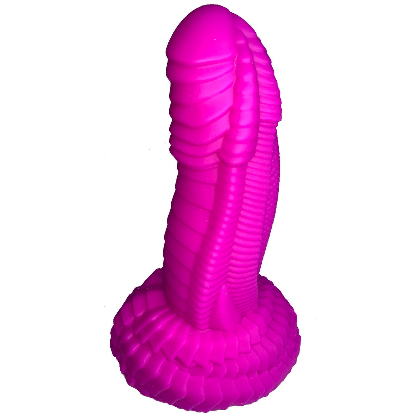 8.5 Inch Fantasy Tongue Dildo Purple TON-313-PUR