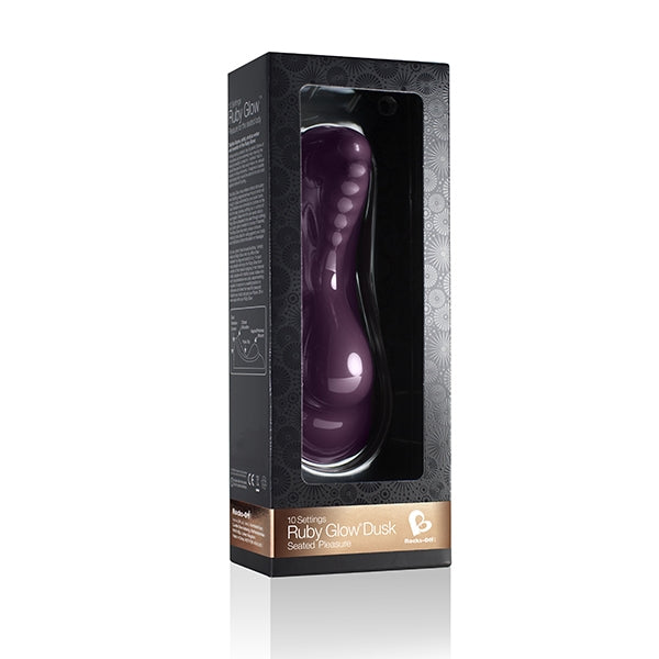 Ruby Glow 10 speed - Purple Rocks-Off Vibrator