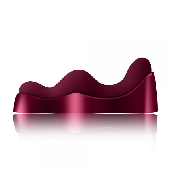 Ruby Glow Blush Pleasure wand & saddle vibrator