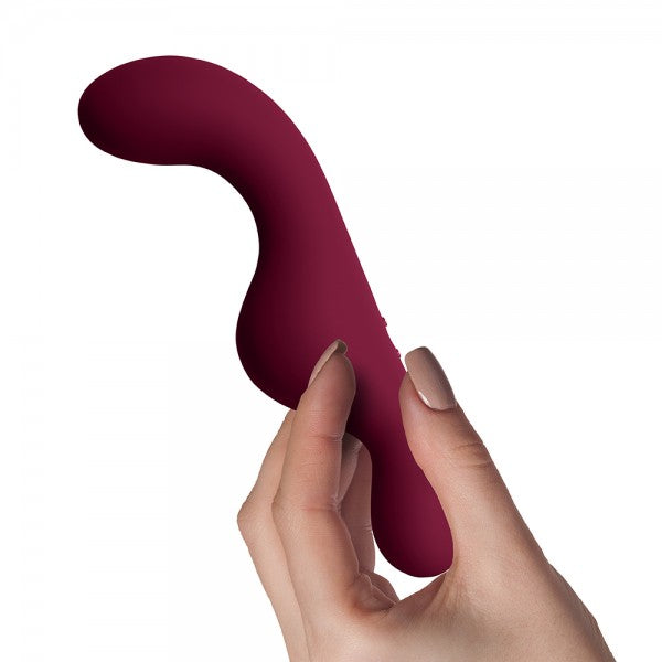 Ruby Glow Blush Pleasure wand & saddle vibrator